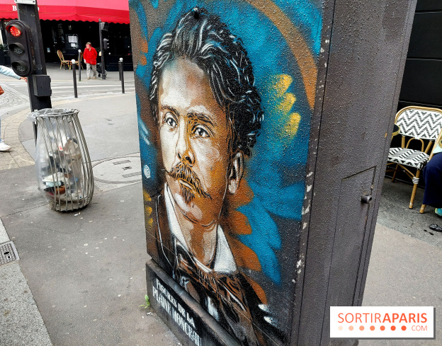 Street art : C215 réalise 11 portraits de figures célèbres dans le quartier de la Plaine-Monceau