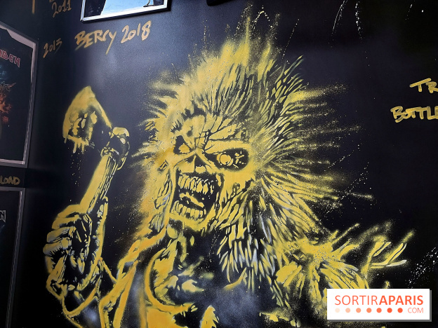 Iron Maiden : le Eddie’s Dive Bar s'installe à Paris pendant trois jours