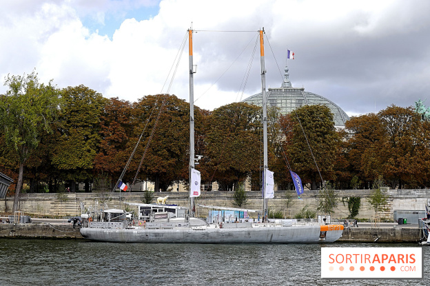 La goélette Tara amarrée à Paris : visites à bord et exposition à quai pour une plongée en Arctique