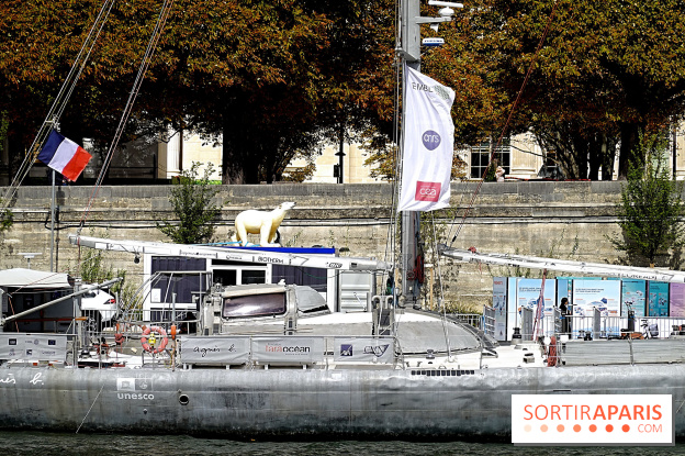La goélette Tara amarrée à Paris : visites à bord et exposition à quai pour une plongée en Arctique