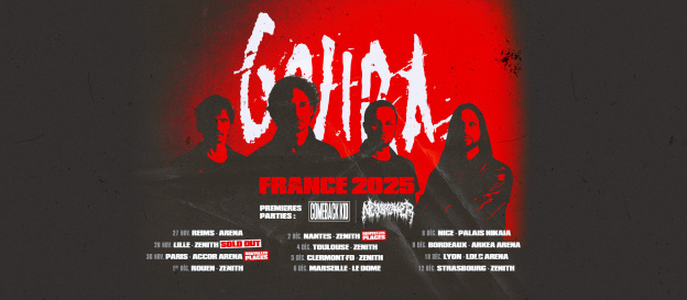 Gojira en concert à l’Accor Arena de Paris en 2025 : quelles sont les premières parties 