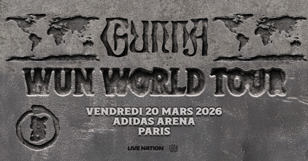 Gunna en concert à l'Adidas Arena de Paris en mars 2026