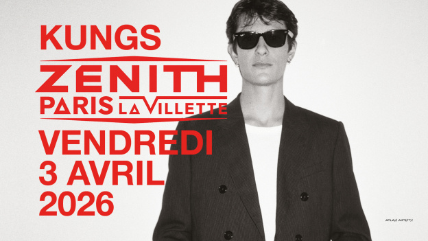 Kungs en concert au Zénith de Paris en avril 2026