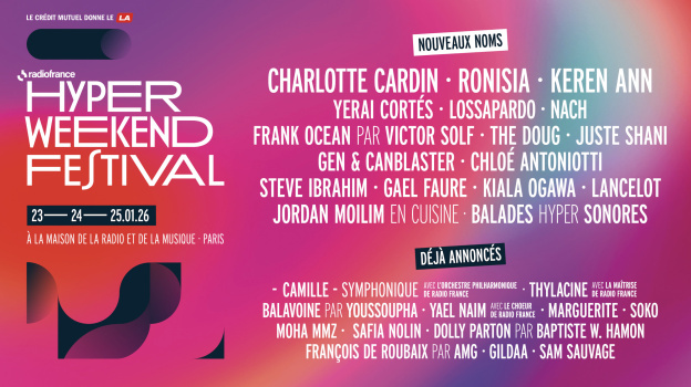 Hyper Weekend Festival 2026 à Paris : Charlotte Cardin, Ronisia... la suite de la programmation
