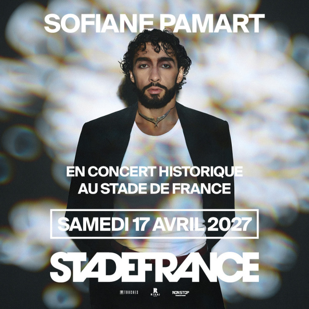 Sofiane Pamart en concert au Stade de France en avril 2027