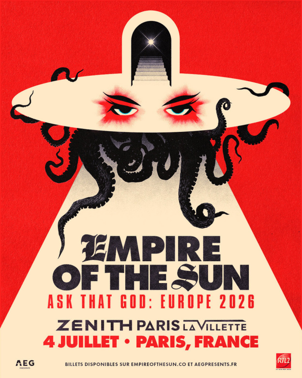 Empire of the Sun en concert au zénith de Paris en juillet 2026