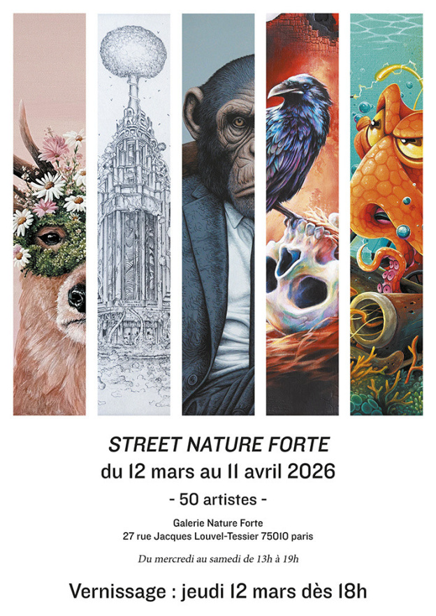 Street Nature Forte : l'expo gratuite de street art autour de la nature revient dans le 10e à Paris