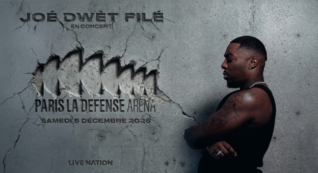 Joé Dwèt Filé concert Paris Défense Arena 2026