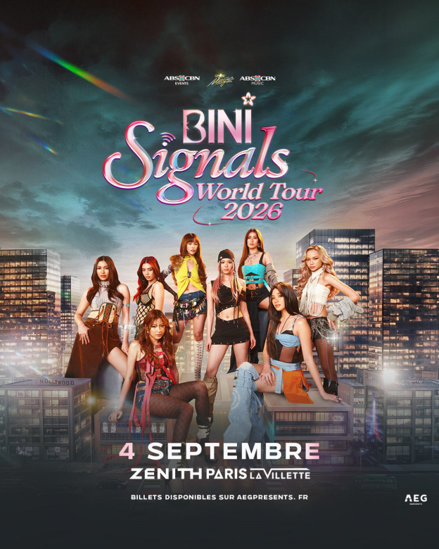 BINI, le groupe phénomène philippin, en concert au Zénith de Paris en septembre 2026