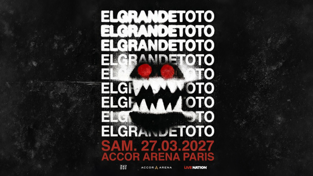 ElGrandeToto en concert à Paris Bercy en mars 2027