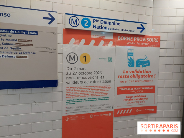 Métro : les tourniquets de cette station ont disparu, mais la validation reste obligatoire