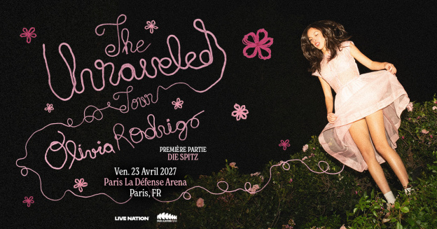 Olivia Rodrigo en concert à Paris La Défense Arena en avril 2027 