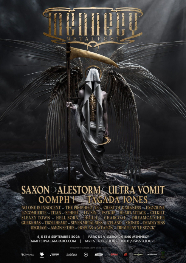 Mennecy Metal Fest 2026 : Saxon, Psykup... la suite de la programmation