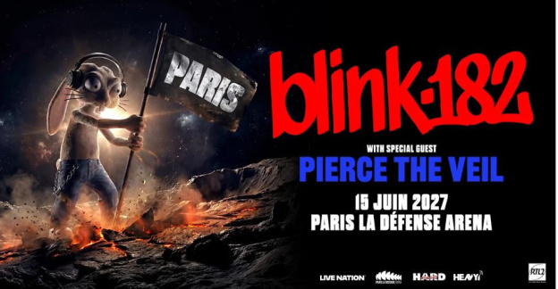 Blink-182 en concert à Paris La Défense Arena en juin 2027