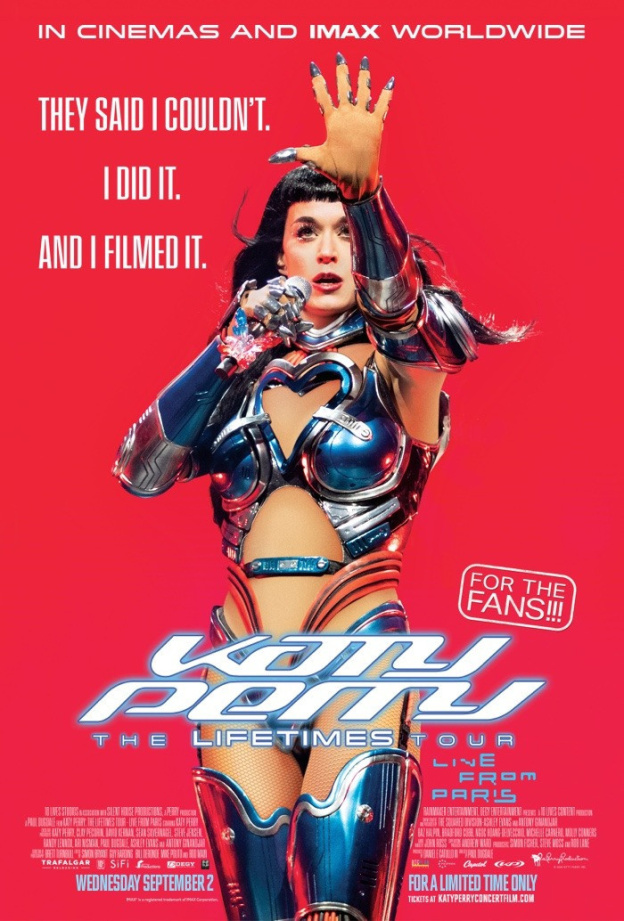Katy Perry: The Lifetimes Tour - Live From Paris, le film de sa tournée à voir au cinéma
