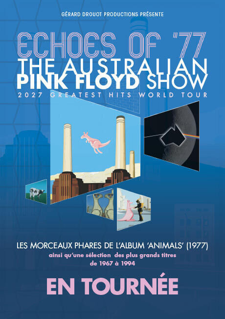 The Australian Pink Floyd Show : les titres phares de l’album ‘Animals’ joués à Paris en 2027