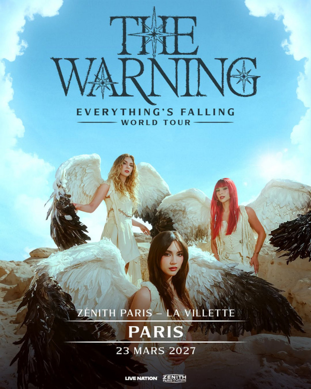 The Warning en concert au Zénith de Paris en mars 2027