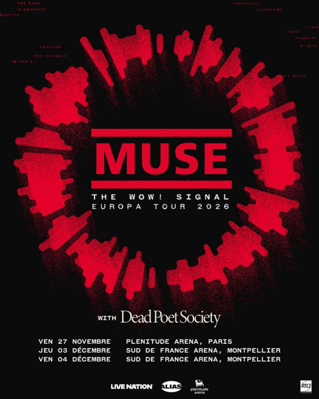 Muse en concert à La Défense Arena : qui va assurer la première partie ?