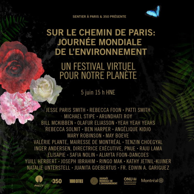 Journée Mondiale de l'environnement : un festival virtuel avec Patti Smith, Ben Harper...