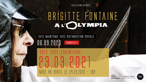 Réouverture de l'Olympia à Paris : concert maintenu de Brigitte Fontaine