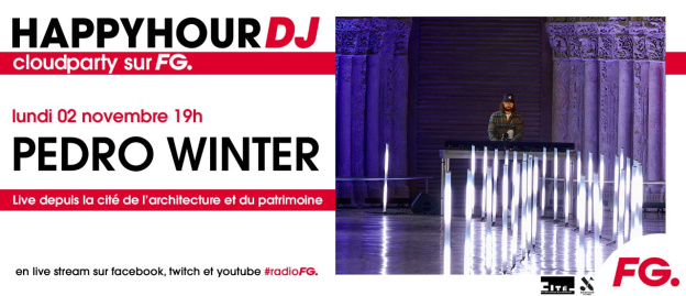 Pedro Winter : dj set à suivre en live streaming depuis la Cité de l’Architecture et du Patrimoine