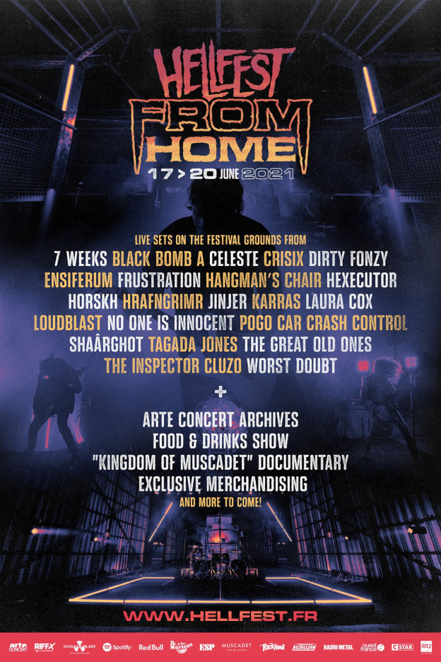 Hellfest From Home 2021 : le festival metal revient avec programme 100% virtuel à suivre en ligne