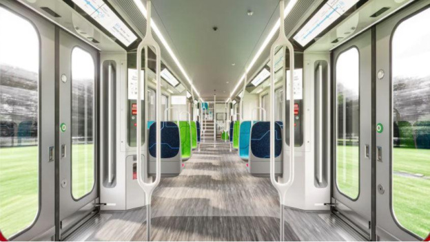 RER B : voici le design extérieur et intérieur des futurs trains MI20