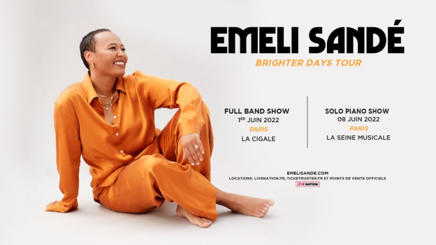 Emeli Sandé en concert à La Cigale et à La Seine Musicale en juin 2022
