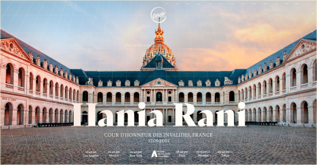 Cercle invite Hania Rani pour un concert exclusif dans la cour des Invalides à Paris 