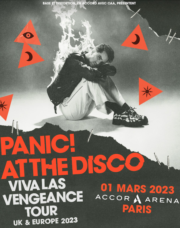 Panic! At the Disco en concert à l'Accor Arena de Paris en mars 2023