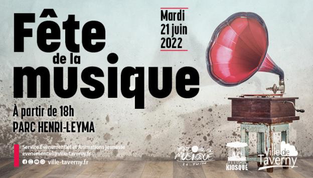 Fête de la Musique 2022 à Taverny avec 8 groupes en concert gratuits à voir au Parc Leyma