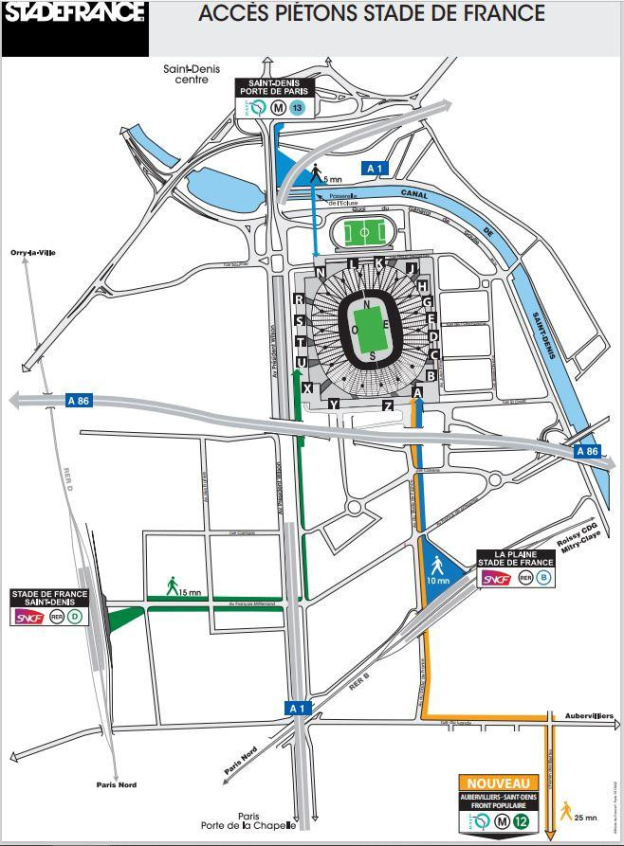 Comment se rendre au Stade de France ? Ce qu’il faut savoir avant votre venue