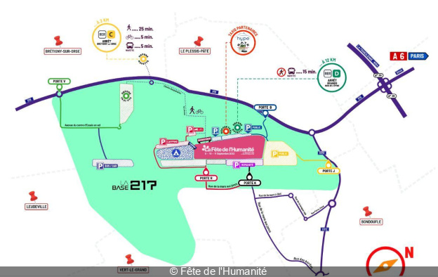 Fête de l'Huma 2022: hvordan komme til base 217, det nye stedet for den store populære festivalen