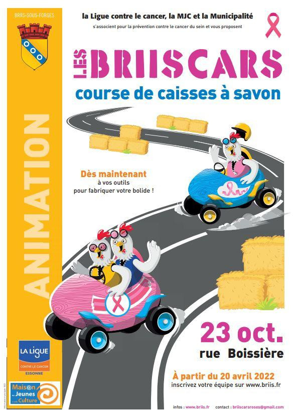Octobre Rose 2022 : les BriisCars, une course de caisses à savon en Essonne