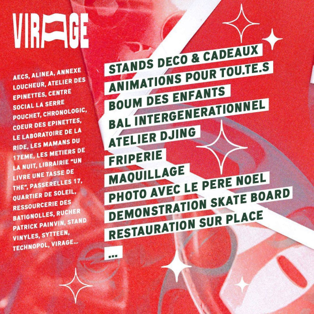 Un marché de Noël s'installe chez Virage, sous le périph à Paris