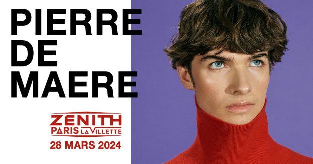 Pierre de Maere en concert au Zénith de Paris en mars 2024