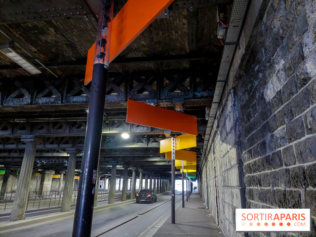 Spectrum, traversée chromatique : quelle est cette installation suspendue dans un tunnel à Paris ?