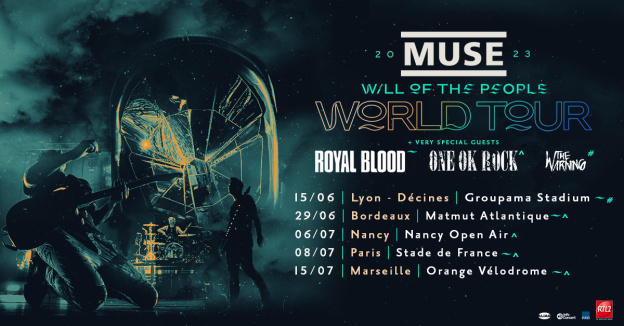 Muse au Stade de France en 2023 : quelles sont les premières parties ?
