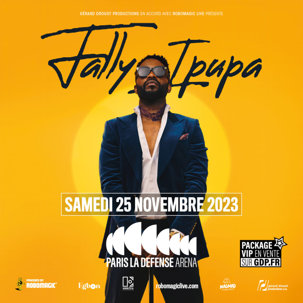 Fally Ipupa en concert à Paris La Défense Arena en novembre 2023