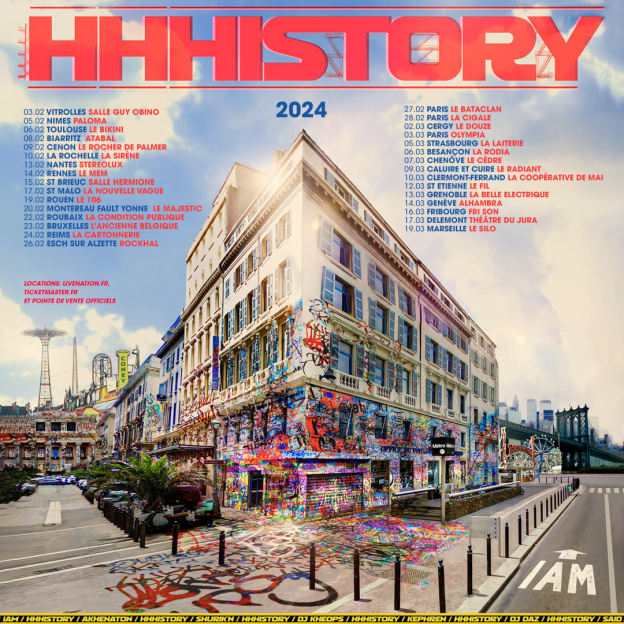 IAM : trois concerts programmés à Paris en 2024