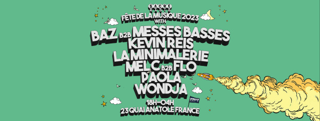 Fête de la musique 2023 à Paris : un open air électro by Sacré Radio sur le Quai Anatole France