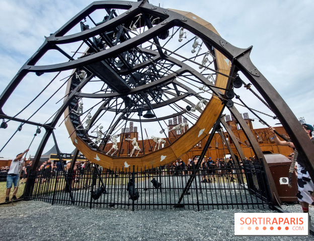La roue de Charon : l'incroyable installation du Burning Man s'installe à Paris cet été