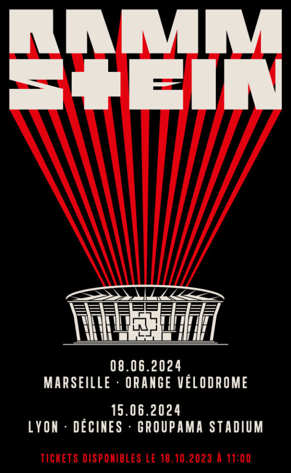 Rammstein : nouvelle tournée des stades en 2024