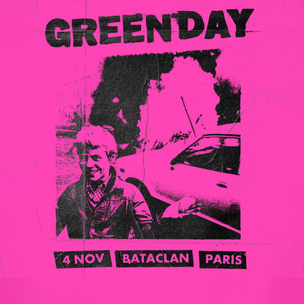 Green Day en concert intimiste et surprise au Bataclan à Paris en novembre 2023