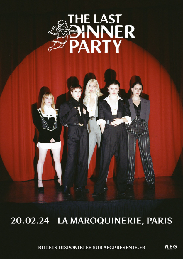 The Last Dinner Party, le nouveau phénomène rock, en concert à La Maroquinerie en 2024