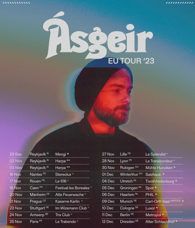Ásgeir en concert au Trabendo à Paris ce week-end