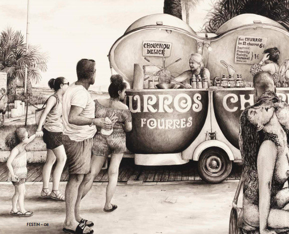 Festin, une exposition d'art contemporain à la Défense