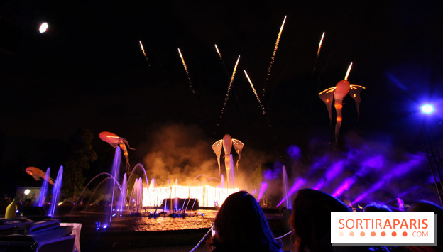 La Fête au Domaine de Saint Cloud, le spectacle de son et lumières