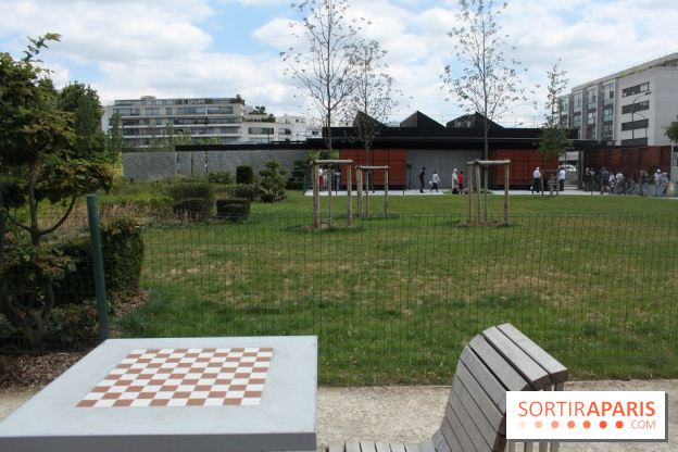 Parc Citroën : table de jeu