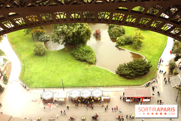 Le premier étage de la Tour Eiffel rénové